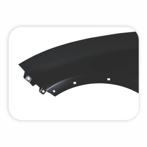 Paralama Hyundai Hb20x  2012 2013 2014 2015 2016 2017 2018 2019 Com Furo do Pisca Lado Esquerdo Motorista