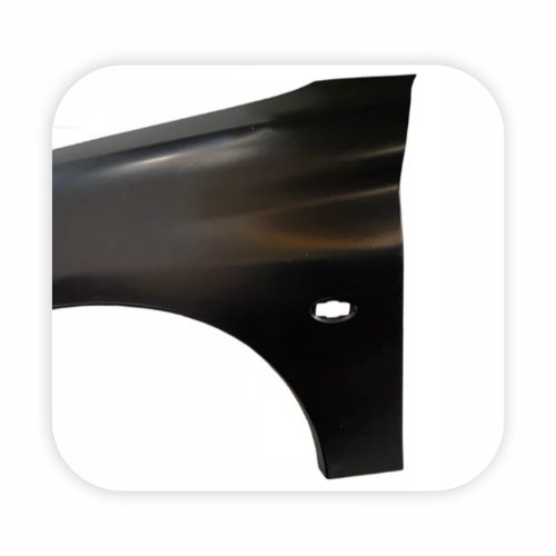 Para-Lama Peugeot 206 1999 2000 2001 2002 2003 2004 2005 2006 2007 2008 2009 2010 2011 Com Furo Pisca Lateral Lado Esquerdo Motorista