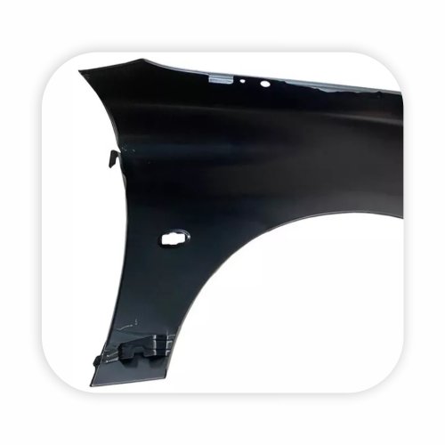 Para-Lama Peugeot 206 1999 2000 2001 2002 2003 2004 2005 2006 2007 2008 2009 2010 2011 Com Furo Pisca Lateral Lado Esquerdo Motorista