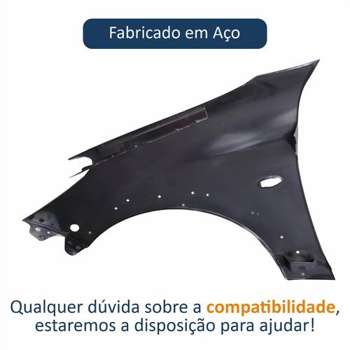 Paralama Peugeot 207 Escapade 2008 Até 2012 Lado Direito Passageiro