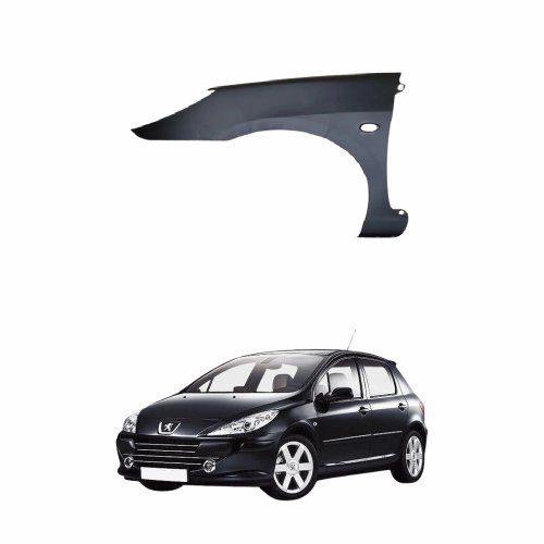 Paralama Peugeot 307 2007 até 2012 Lado Esquerdo Motorista