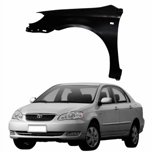 Paralama Toyota Corolla 2003 Até 2008 Lado Esquerdo Motorista
