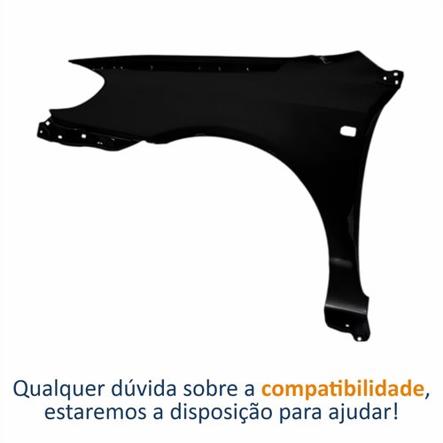 Paralama Toyota Filder 2003 Até 2008 Lado Direito Passageiro