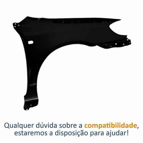 Paralama Toyota Filder 2003 Até 2008 Lado Esquerdo Motorista
