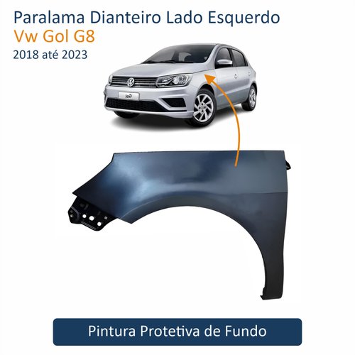 Paralama Vw Gol G8 2018 Até 2023 Lado Esquerdo Motorista