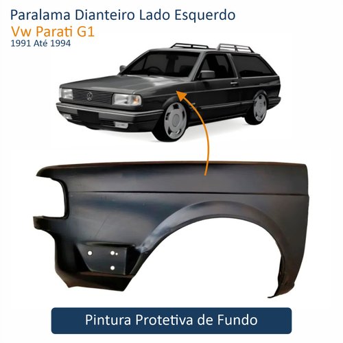 Paralama Vw Parati G1 1991 Até 1994 Lado Esquerdo Motorista