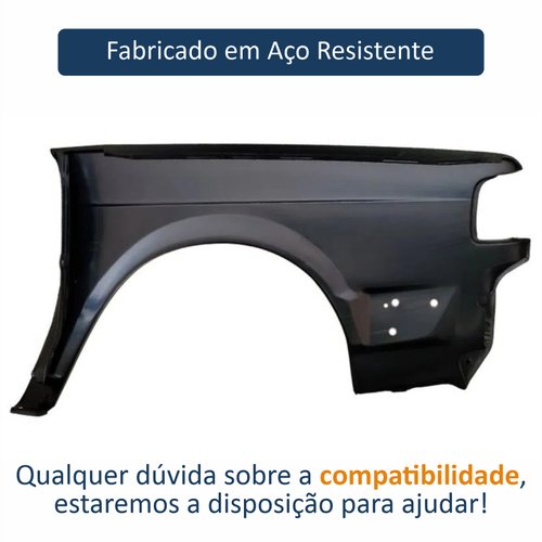 Paralama Vw Voyage G1 1991 Até 1994 Lado Esquerdo Motorista