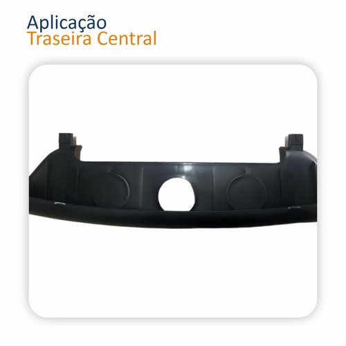 Pisante Para-choque Ford F250 1997 Até 2012 Traseira Central
