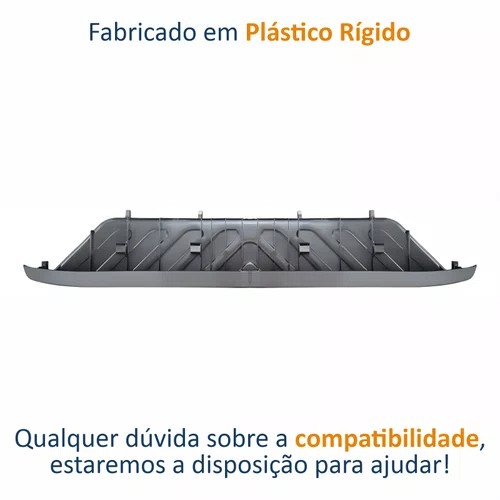 Pisante Parachoque Traseiro Central Nissan Frontier 2008 Até 2016