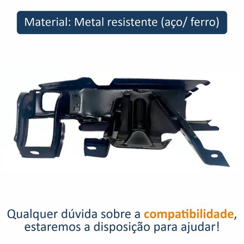Pisante Parachoque Traseiro Fiat Strada 2004 até 2015 Lado Esquerdo Motorista