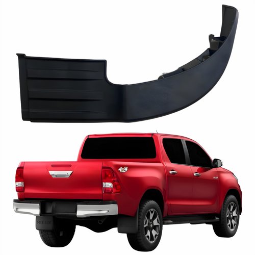 Pisante Para-choque Traseiro Hilux Srv 2016 2017 2018 2019 Lado Direito Passageiro