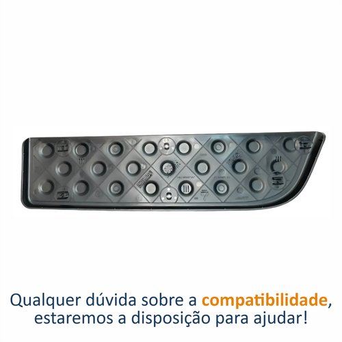 Pisante Parachoque Traseiro Mitsubishi L-200 Triton 2008 Até 2014 Lado Direito Passageiro