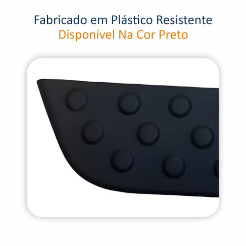 Pisante Parachoque Traseiro Mitsubishi L-200 Triton 2008 Até 2014 Lado Direito Passageiro