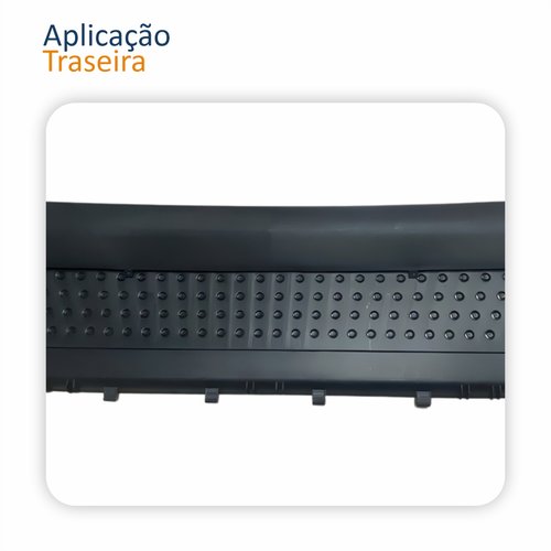 Pisante Para-choque Traseira Vw Amarok 2010 Até 2022 Traseiro Central