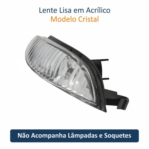 Pisca do Retrovisor Nissan Versa 2015 até 2019 Lado Direito Passageiro