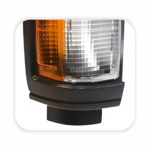 Pisca Mitsubishi L-200 1992 Até 2004 Borda Preta Lado Direito Passageiro
