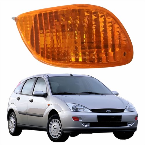 Pisca Para-choque Ford Focus 1999 2000 2001 2002 Âmbar Lado Direito Passageiro