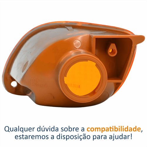 Pisca Para-choque Ford Focus 1999 2000 2001 2002 Âmbar Lado Direito Passageiro