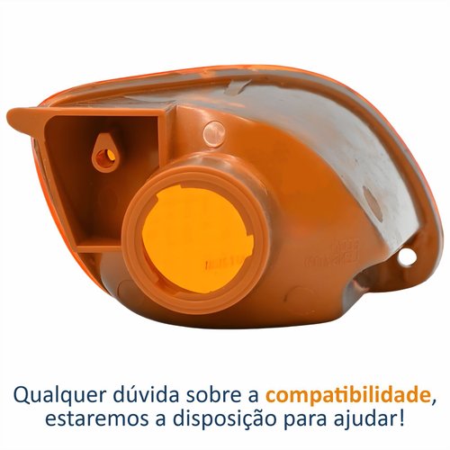 Pisca Para-choque Ford Focus 1999 2000 2001 2002 Âmbar Lado Esquerdo Motorista