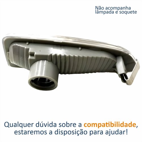 Pisca Para-lama Gm Onix Tracker 2020 Até 2024 Montana 2023 2024 Cristal Lado Esquerdo Motorista