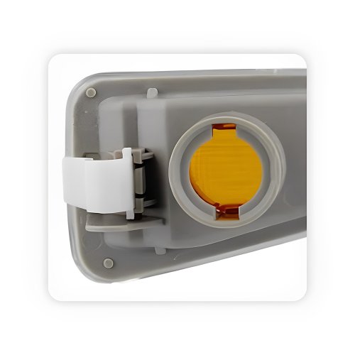 Pisca Paralama Renault Sandero 2008 Até 2014 Symbol 2010 Até 2013 Cristal Lado Esquerdo Motorista