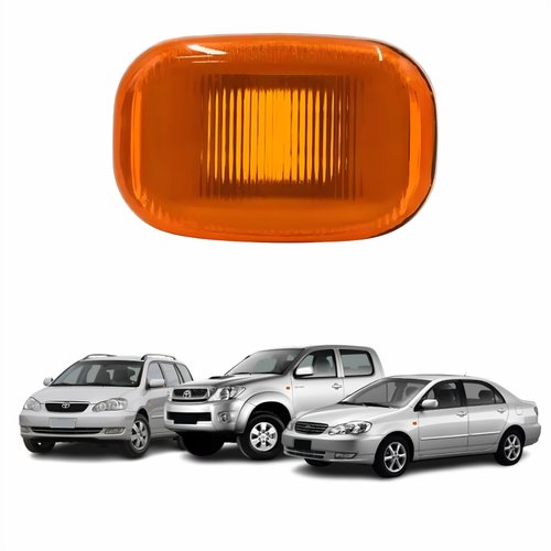 Pisca Para-lama Toyota Corolla Fielder 2003 Até 2008 Hilux 2005 Até 2011 Âmbar Lado Único