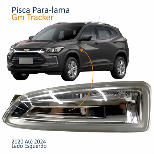 Pisca Para-lama Gm Tracker 2020 2021 2022 2023 2024 Cristal Lado Esquerdo Motorista