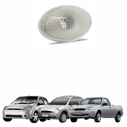 Pisca Paralama Ford Ka Fiesta Courier 1997 até 2007 Cristal