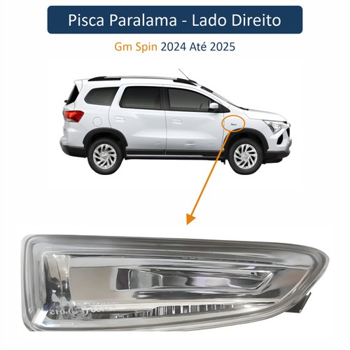 Pisca Paralama Gm Spin 2024 2025 Lado Direito Passageiro Produto Original