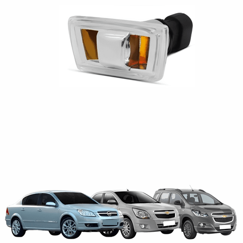 Pisca Paralama Gm Vectra 2006 Até 2009 Gm Cobalt 2012 Até 2015 Gm Spin 2013 Até 2014 Com Soquete Lado Direito Passageiro