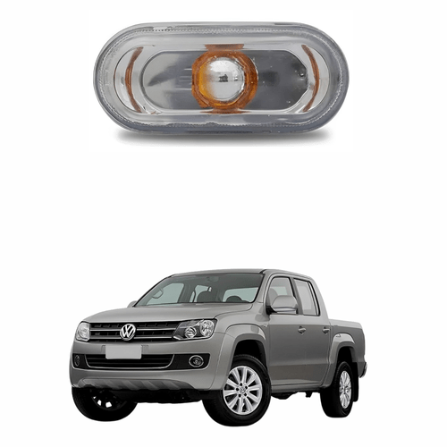 Pisca Paralama Vw Amarok 2008 Até 2018 Ambar