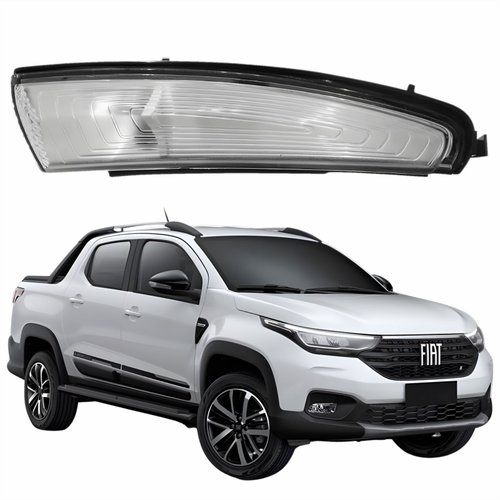Pisca Retrovisor Fiat Strada 2020 2021 2022 Lado Direito Passageiro