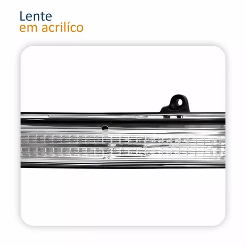 Pisca Retrovisor Vw Fox 2013 2014 2015 2016 Lado Esquerdo Motorista