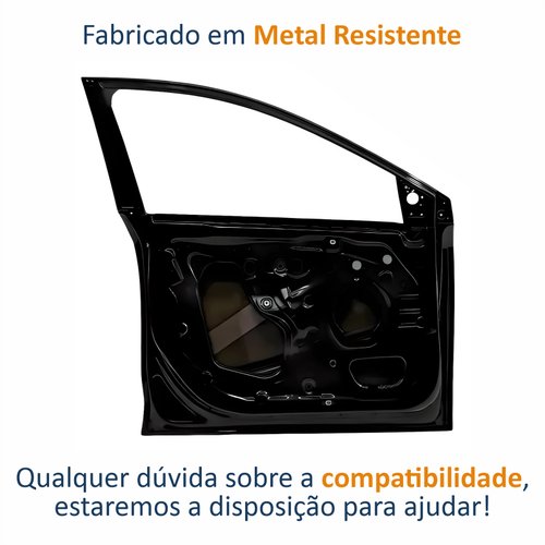 Porta Dianteira Gm Onix 2020 Até 2024 Lado Esquerdo Motorista