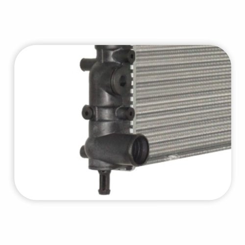 Radiador Fiat Uno Fiorino Fire 2004 2005 2006 2007 2008 2009 2010 2011 2012 2013 Com Ar Condicionado Mecânico