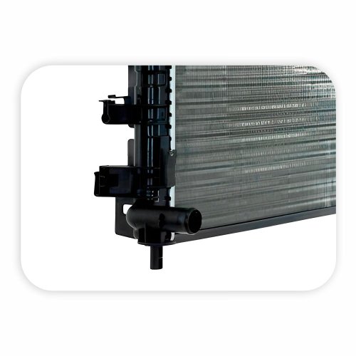 Radiador Ford Ecosport 2002 2003 2004 2005 2006 2007 2008 2009 2010 2011 2012 Com Ar Condicionado Automático
