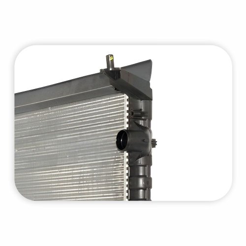 Radiador Gm Celta 2006 Até 2013 Prisma 2006 Até 2013 Com Ar Condicionado Mecânico