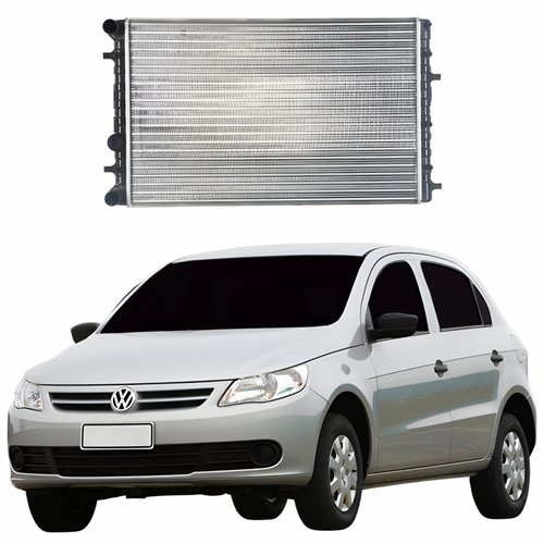 Radiador Gol G5 2009 2010 2011 2012 Com Ar Condicionado Mecânico