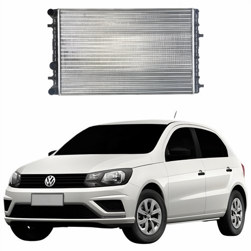 Radiador Gol G8 2021 2022 2023 Com Ar Condicionado Mecânico Original