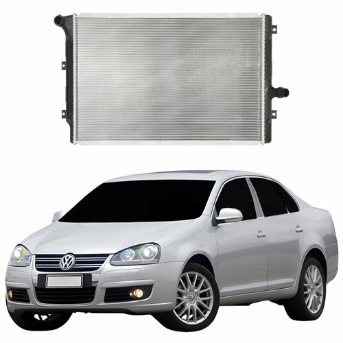 Radiador Jetta 2005 Até 2017 Manual E Automático