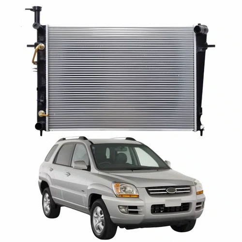 Radiador Kia Sportage 2004 Até 2010 Com E Sem Ar Condicionado Automático e Mecânico