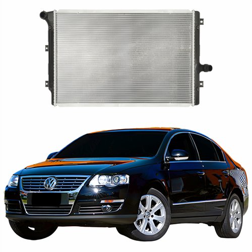 Radiador Passat 2006 Até 2011 Manual E Automático