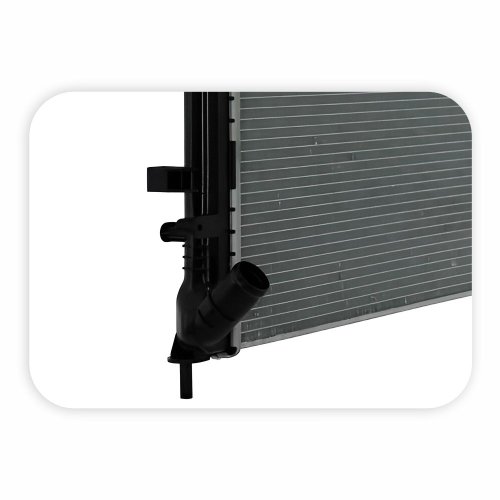 Radiador Renault Duster  2012 2013 2014 2015 Com E Sem Ar Condicionado Mecânico