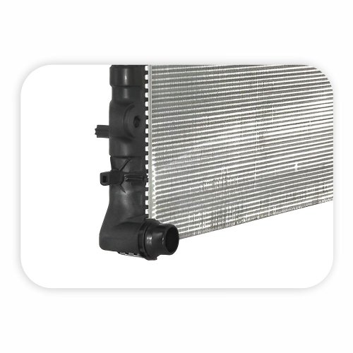 Radiador Volkswagen Fox 2003 2004 2005 Com Ar Condicionado Mecânico Polo  2003 Até 2009 Com Ar Condicionado Mecânico