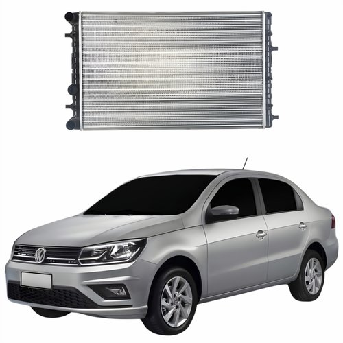 Radiador Voyage G8 2021 2022 2023 Com Ar Condicionado Mecânico