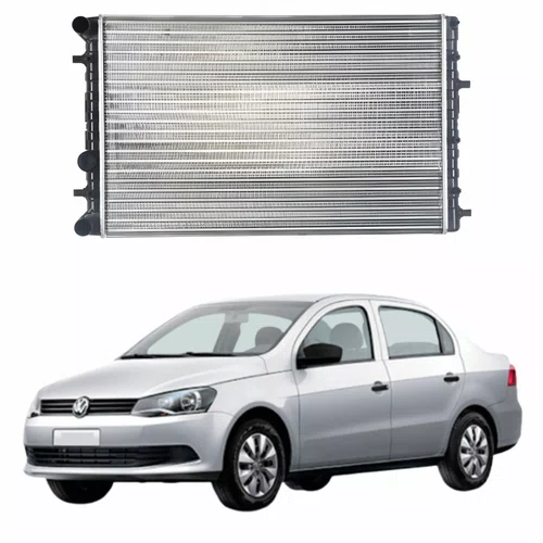 Radiador Vw Voyage 2009 Até 2023 Com Ar Condicionado Mecânico