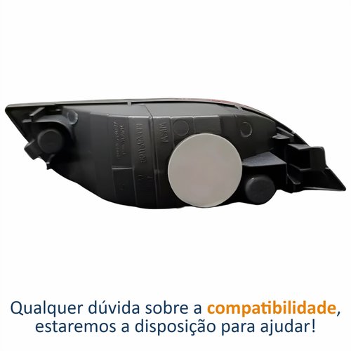 Refletor Traseiro Parachoque Jeep Compass 2017 Até 2023 Com Função Lado Esquerdo Motorista