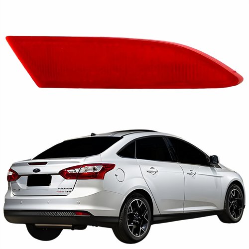 Refletor Traseiro Parachoque Ford Focus Sedan 2014 Até 2019 Lado Direito Passageiro
