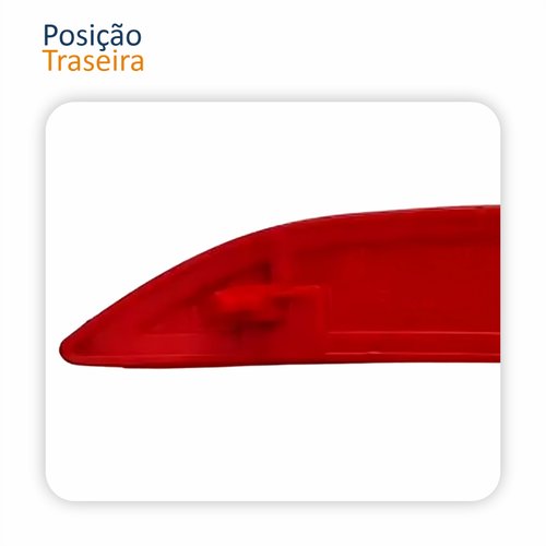 Refletor Traseiro Parachoque Ford Focus Sedan 2014 Até 2019 Lado Direito Passageiro