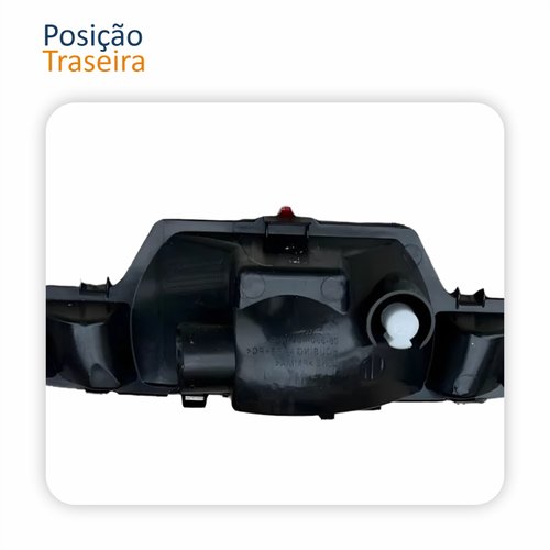 Refletor Parachoque Traseiro Peugeot 208 2012 Até 2020 Central